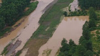 O ilçe sular altında!