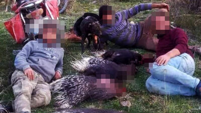 Katliamın fotoğrafını paylaştılar!