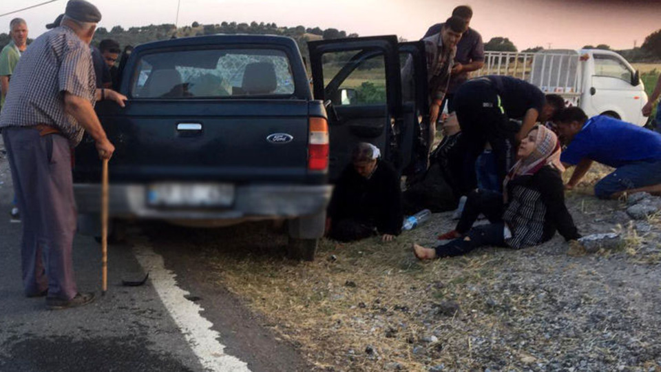 Çanakkale'de feci kaza: 1 ölü, 7 yaralı