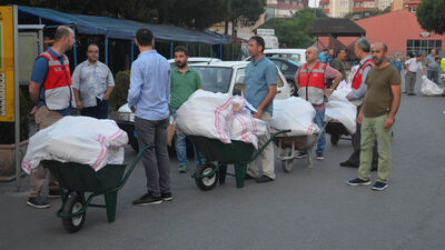 Oy pusulaları okullara böyle taşındı!