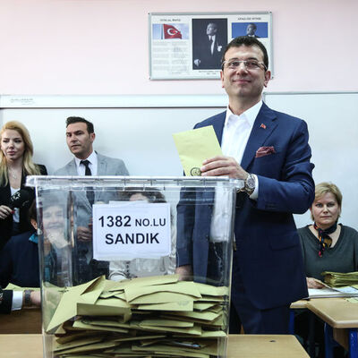 CHP adayı İmamoğlu oyunu kullandı