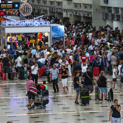 Nüfusunun iki katı turist ağırladı