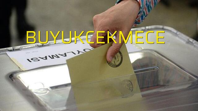 Büyükçekmece seçim sonuçları 2019!
