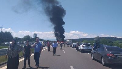 TEM savaş alanına döndü!