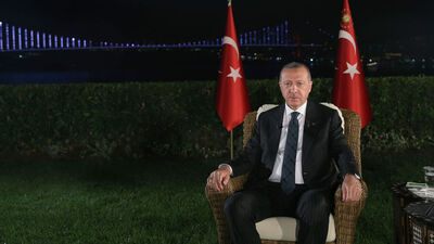 Cumhurbaşkanı Erdoğan'dan teşekkür mesajı