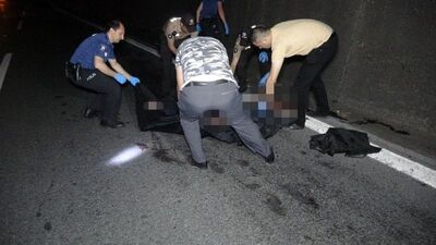 Otomobilin çarptığı yaya feci şekilde can verdi