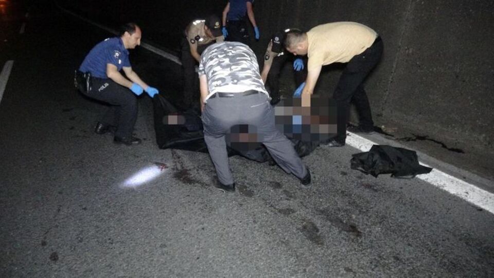 Otomobilin çarptığı yaya feci şekilde can verdi