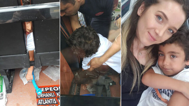 Minibüsü bu halde itfaiyeye çekti! Ekipler şaştı kaldı