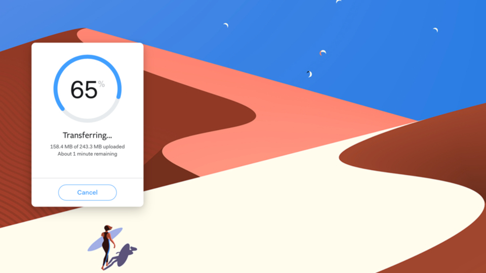 WeTransfer adresleri karıştırmış!