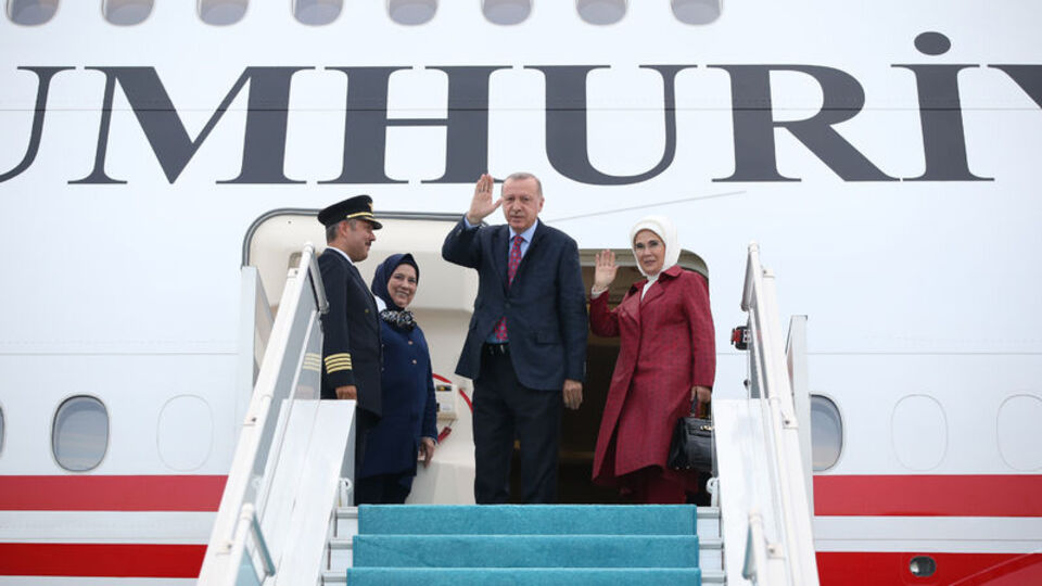 Cumhurbaşkanı Erdoğan Japonya'ya gitti