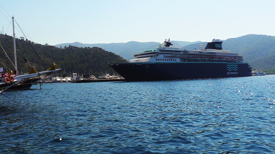 Marmaris'te kruvaziyer turizmi