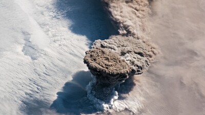 Uzaydan fotoğraflandı!