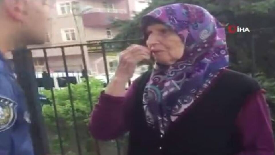 Kendisini darp eden oğlunu korudu!