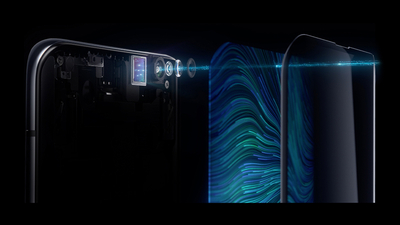 Kamerayı ekrana gömdü!