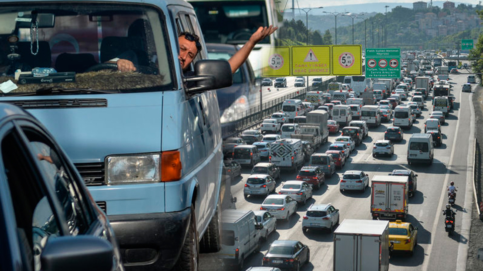 İstanbul trafiği felç! İşte son durum