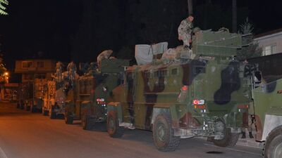 Suriye sınırına komando takviyesi