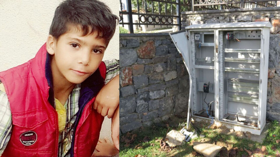 Parkta oynayan Kadir göz göre ölmüş!