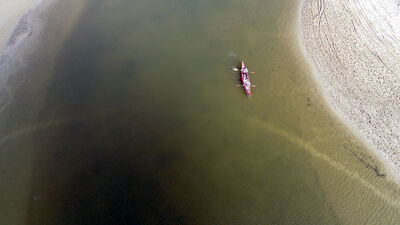 Longoz ormanlarında kano keyfi