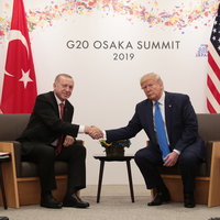 Erdoğan-Trump ile görüştü