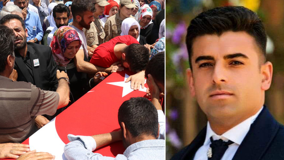 İdlib şehidini uğurladık