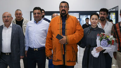 ABD'li aktör Steven Seagal Bodrum'da