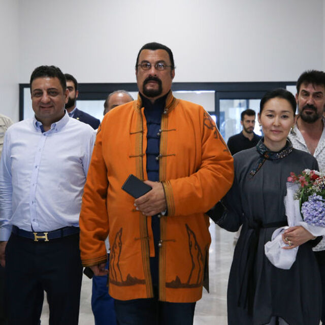 ABD'li aktör Steven Seagal Bodrum'da