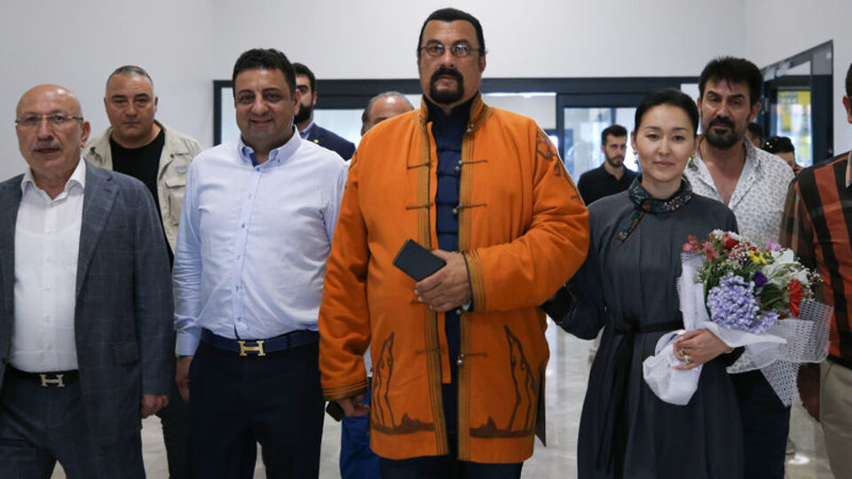 ABD'li aktör Steven Seagal Bodrum'da