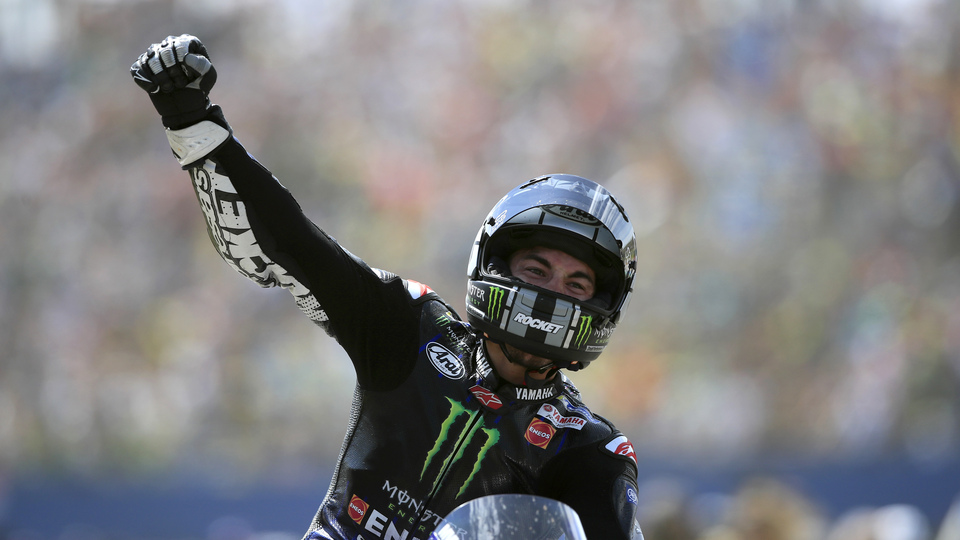 Hollanda'da zafer Maverick Vinales'in