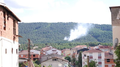 Aydos Ormanı'nda yangın!