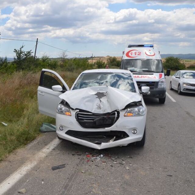 Tekirdağ'da trafik kazası!