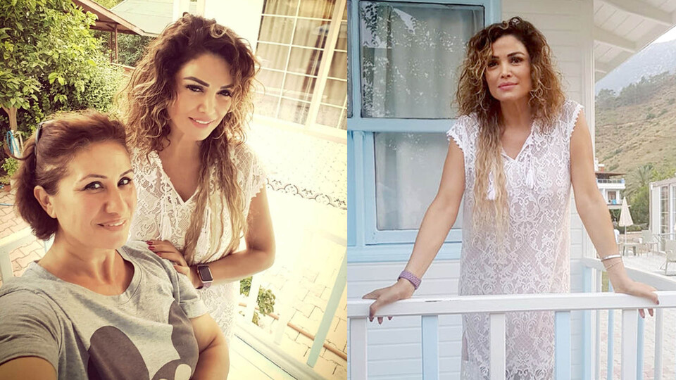 Ünlü oyuncu huzuru Adrasan'da buldu