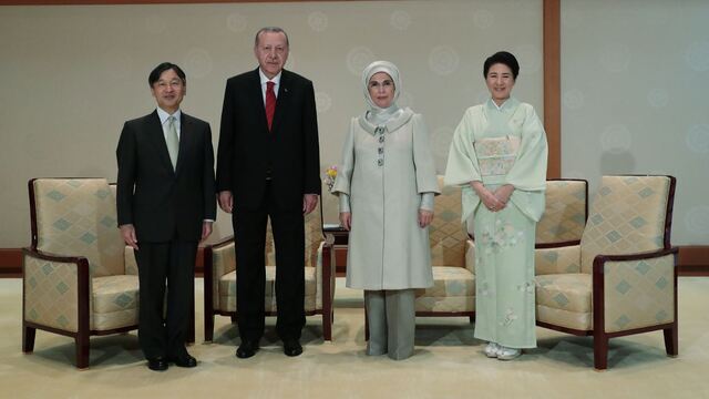 Cumhurbaşkanı Erdoğan Japon İmparatoru ile görüştü