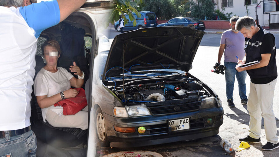 Başkasının otomobilini yakan kadının açıklaması şok etti