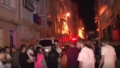 Beyoğlu'nda doğalgaz paniği