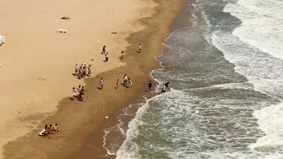 Denize girenlere tutanak gönderildi