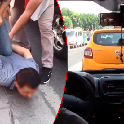 Taksicilere 'son durak' operasyonu polis kamerasında