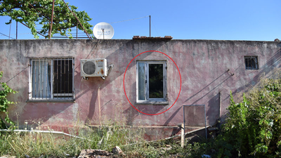 Pencereden girip dehşeti yaşattı!