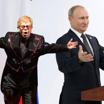 Putin'den Elton John'a: Çocukları rahat bırakın!