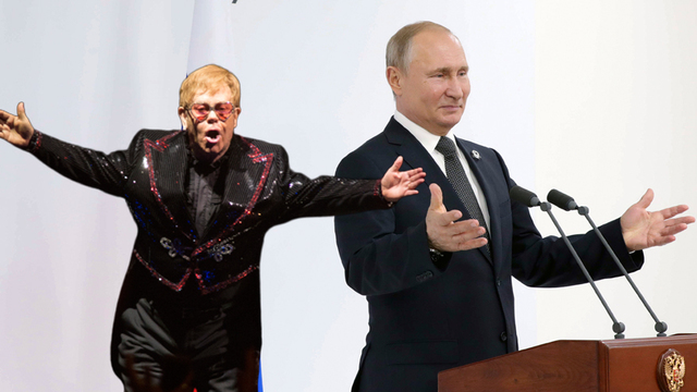Putin'den Elton John'a: Çocukları rahat bırakın!