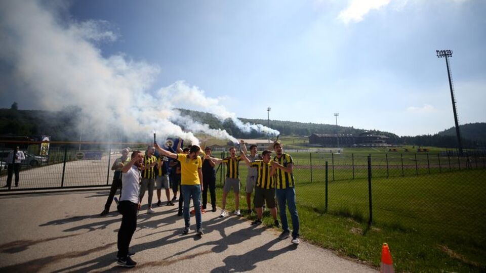 Fenerbahçe kafilesi Düzce'de