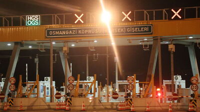 Osmangazi Köprüsü'nde düzensiz göçmen operasyonu