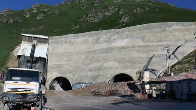 Türkiye'nin en uzun 3. tüneli olacak!