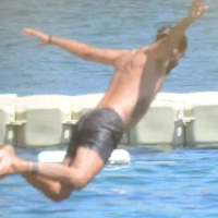 Volkan Demirel'den takla şov
