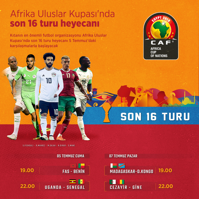 Afrika Uluslar Kupası'nda heyecan!