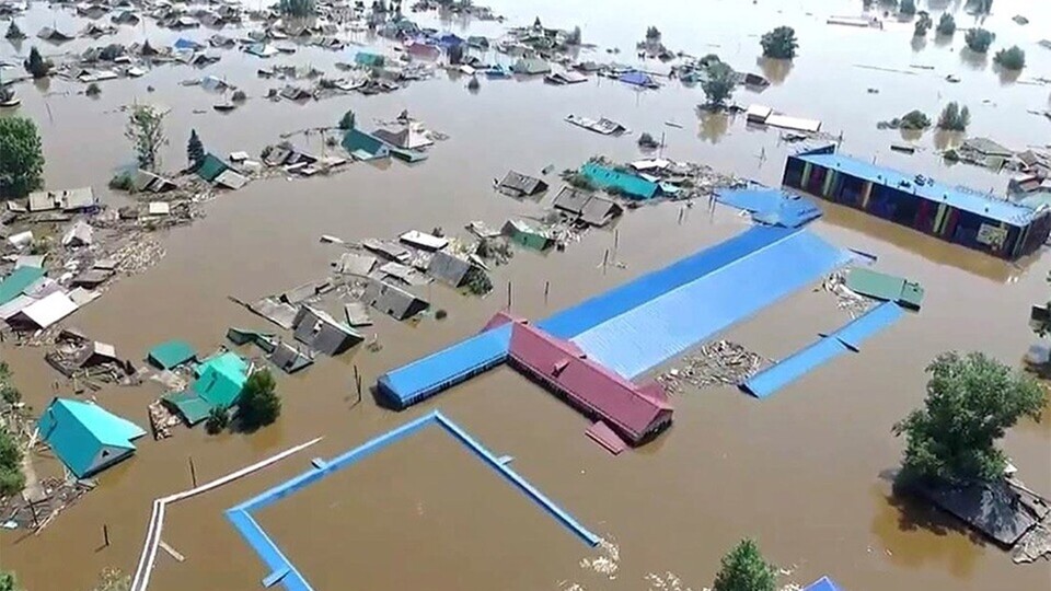 Rusya'da sel: Ölü sayısı 20'yi buldu