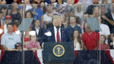 4 Temmuz kutlamalarına Trump damgası