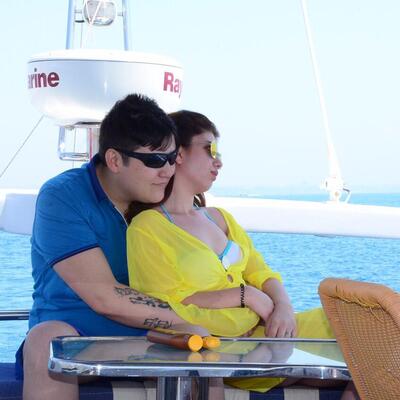 Mehmet Aydın'ın yurt dışında lüks yat sefası