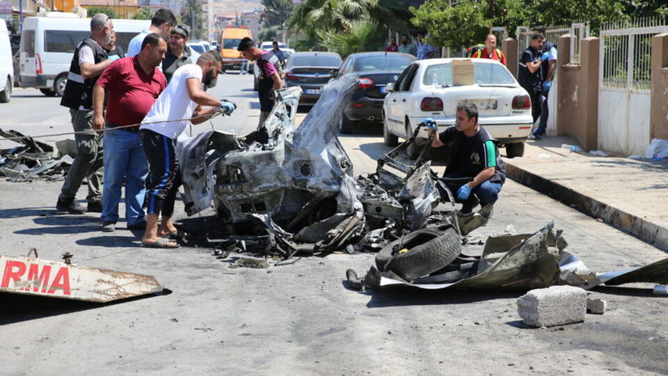 Reyhanlı'da patlama! Ölü ve yaralılar var...