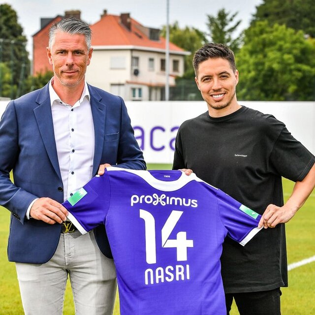 Samir Nasri, Anderlecht'de