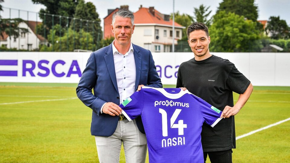 Samir Nasri, Anderlecht'de